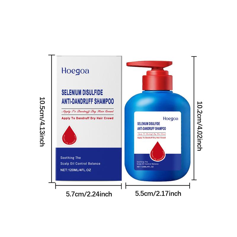 Selenium Sulfide Shampoo –Deep Scalp Cleanser, Lightweight & Volumizing Hair Wash, Leaves Hair Fresh, Soft & Shiny