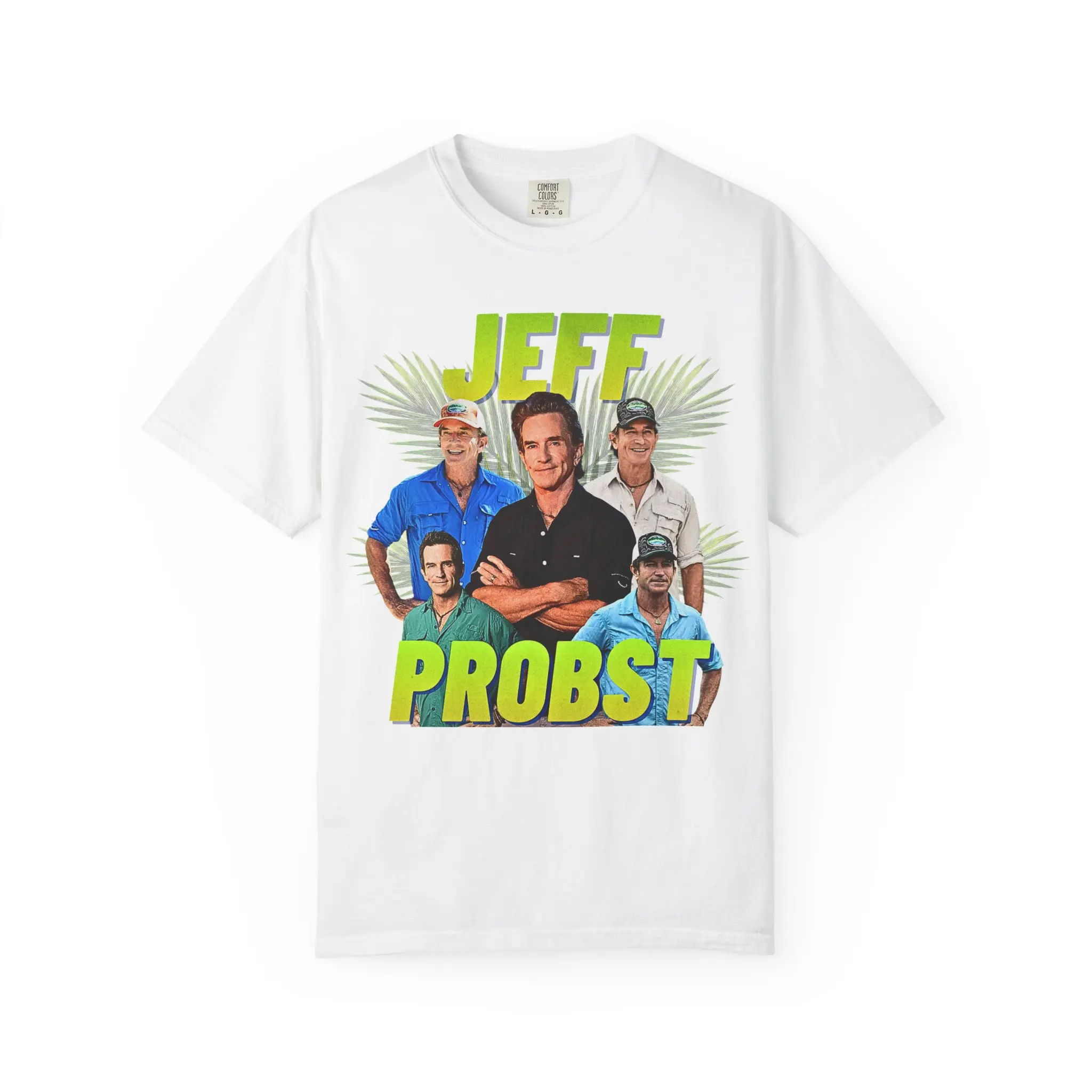 Jeff Probst Survivor Vintage Graphic T-Shirt, Comfort Colors Tee, Survivor Fan Gift, Unisex