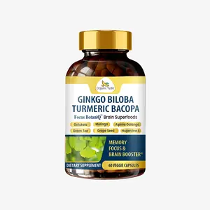 Ginkgo Biloba Turmeric Bacopa Capsules