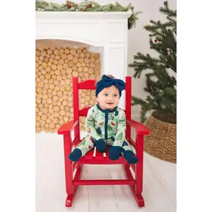 SOLID BOW RIBBED - NAVY