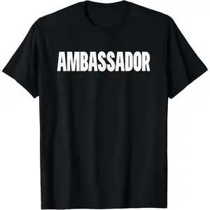 Casual Cotton shortsleeve tees  Representative, Ambassador T-Shirt