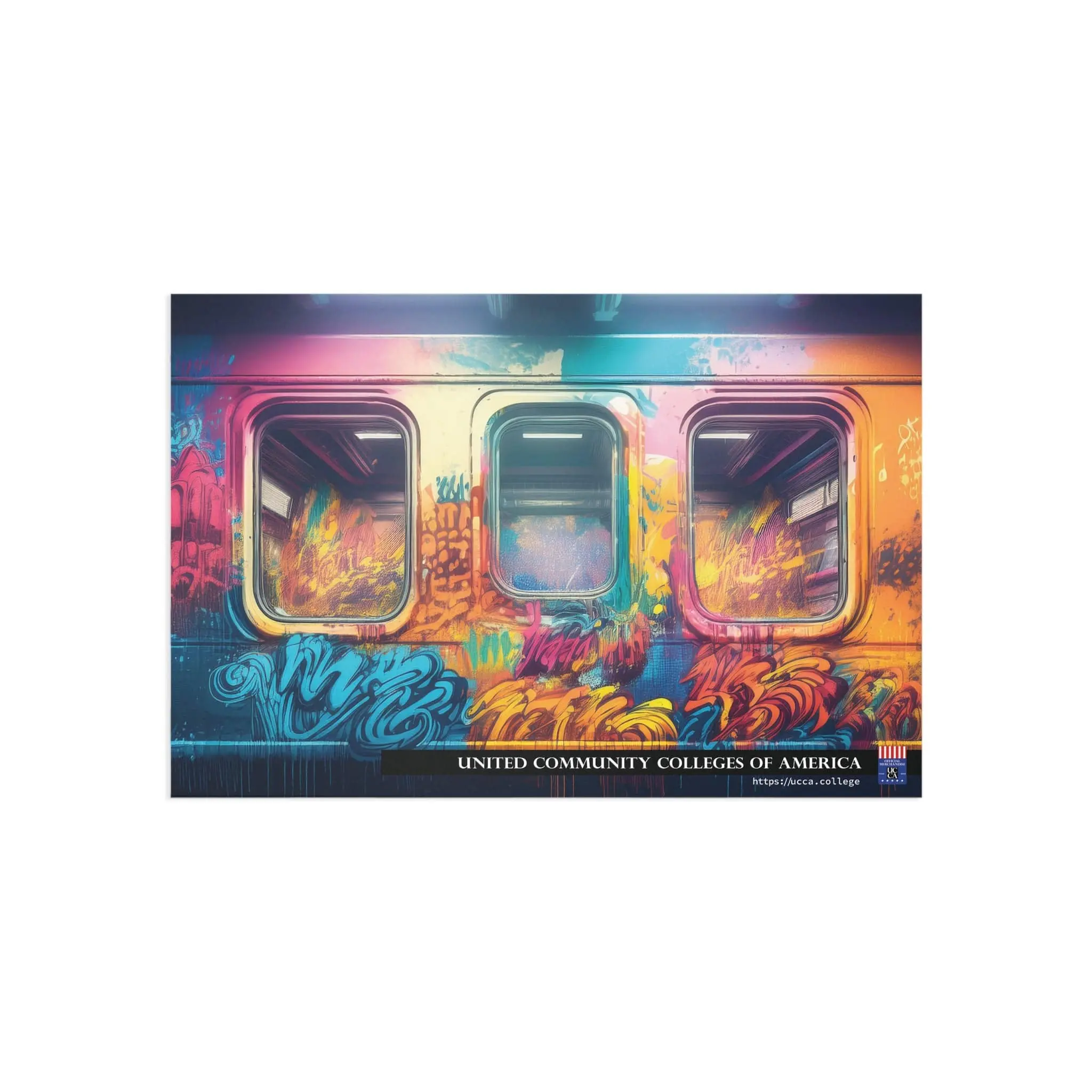 Framed in Color: UCCA Fine Art Postcard - 2 sizes available