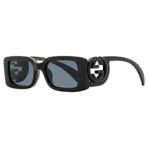 Gucci Rectangular Sunglasses GG1325S 001 Black 54mm Gucci Rectangular Sunglasses GG1325S 001 Black 54mm