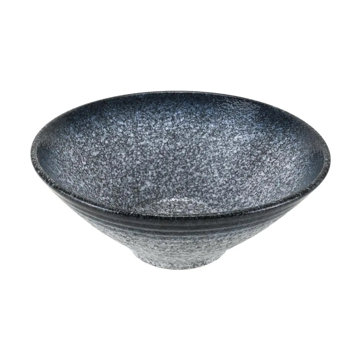 KAWASIMAYA Japanese Ramen Bowl, Vintage "Dong Li" Style Ceramic Noodle Bowl, Large Soup Bowl for Udon Soba Pho, 23cm, Sapphire Blue