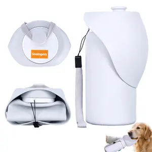 Portable Pet Water Bottle, Collapsible Water Bottle for Dogs Perfect for Walking, Hiking and Outdoors | Works as a Portable Water Bowl alking Cat Drink Cup