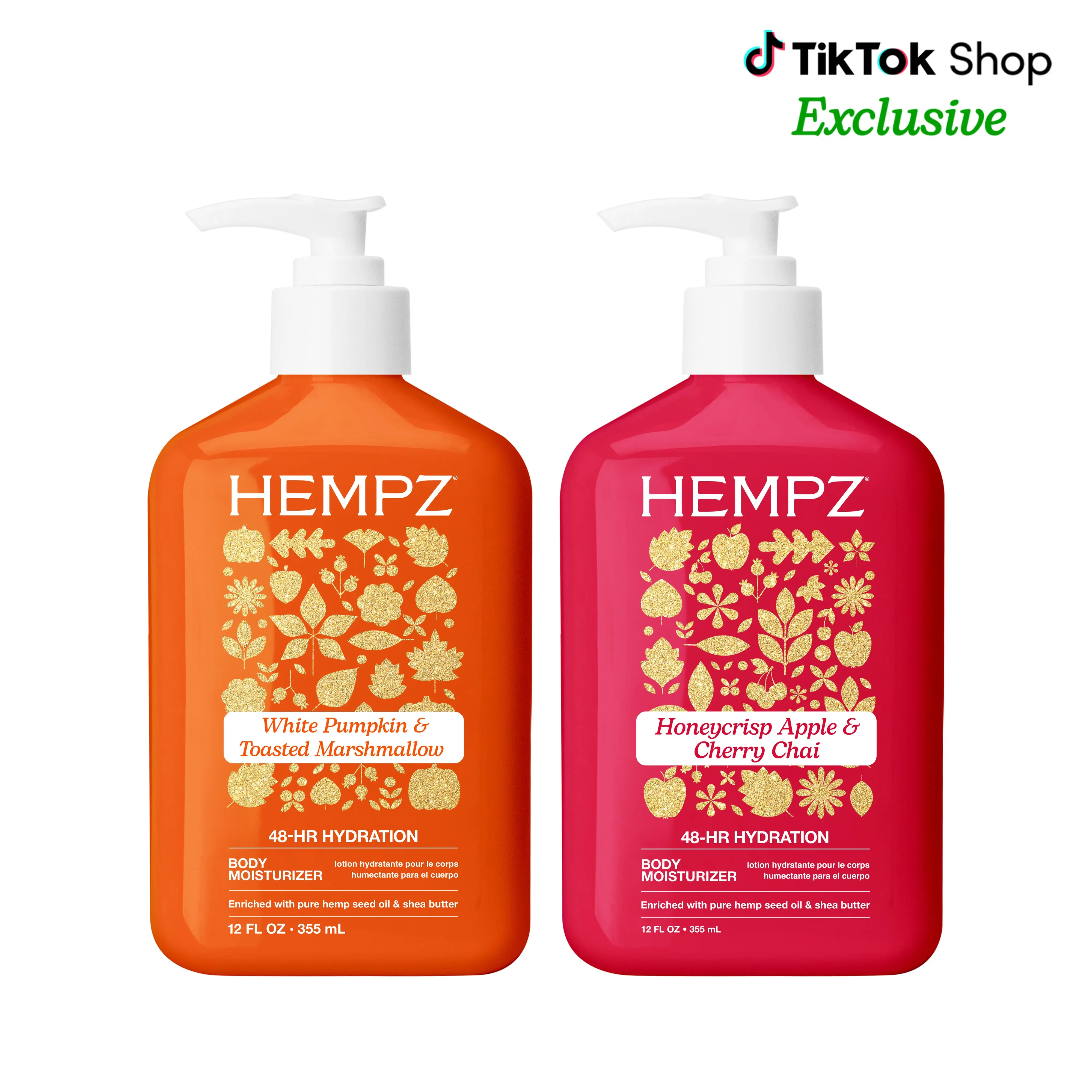 Hempz Exclusive Fall Favs Moisturizer Bundle