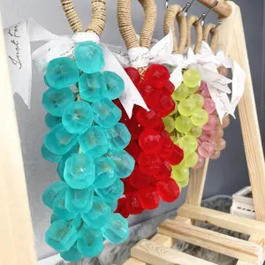 【Easter Gifts】Grape Soap on a Rope–Easter Handmade DIY Decorative Grape Soap,Natural and Gentle,Moisturizing and Cleansing,Long-Lasting Fresh Scent,Perfect for Home Décor and Bathroom,Aesthetic&Creative Christmas Gift,Valentine's Day&Mother's  gifts