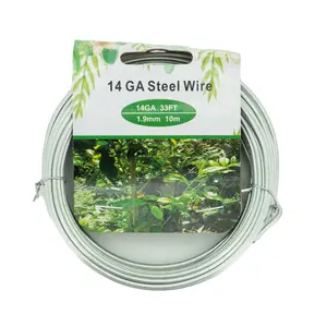 WorldWide Sales Online Tool Essentials 14 Gauge Galvanized Steel Tie Wire 33ft