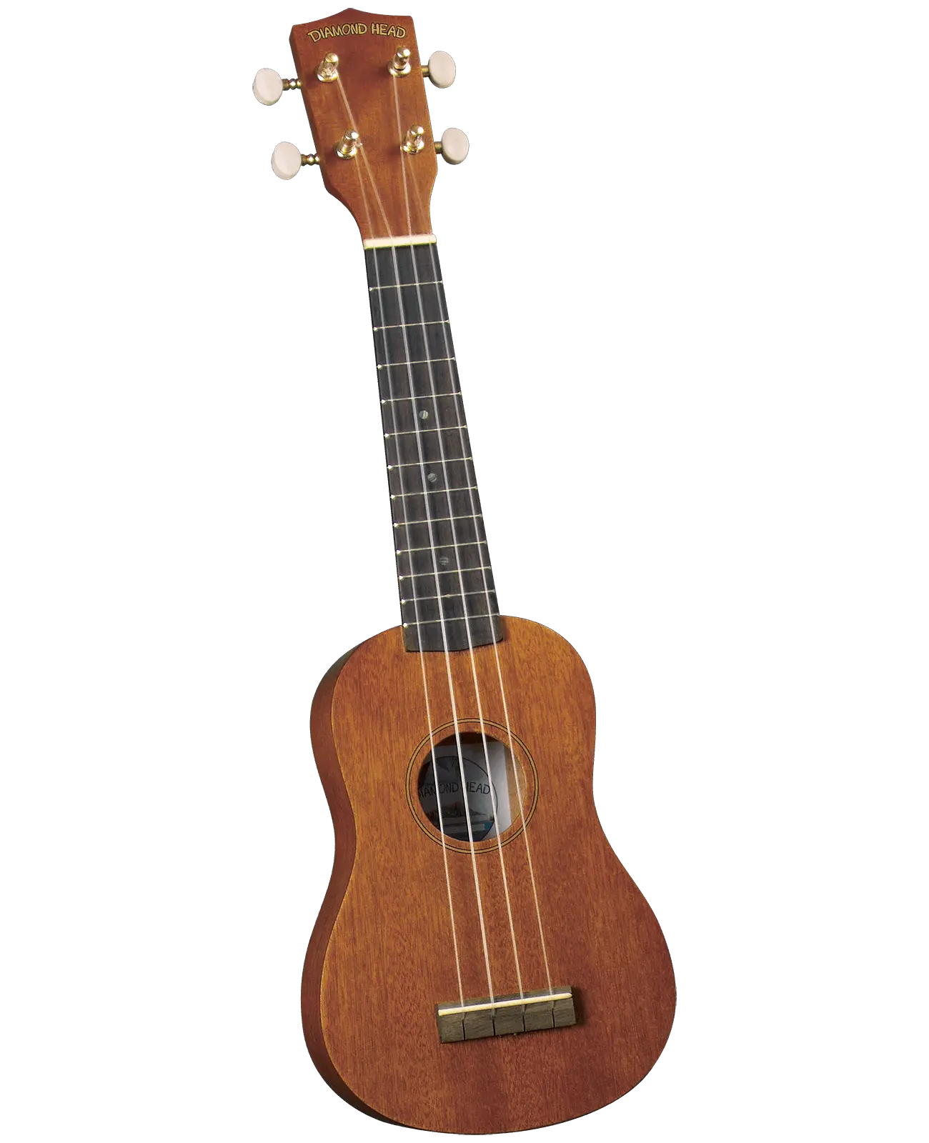 Diamond Head DU200 Deluxe Natural Mahogany Soprano Ukulele