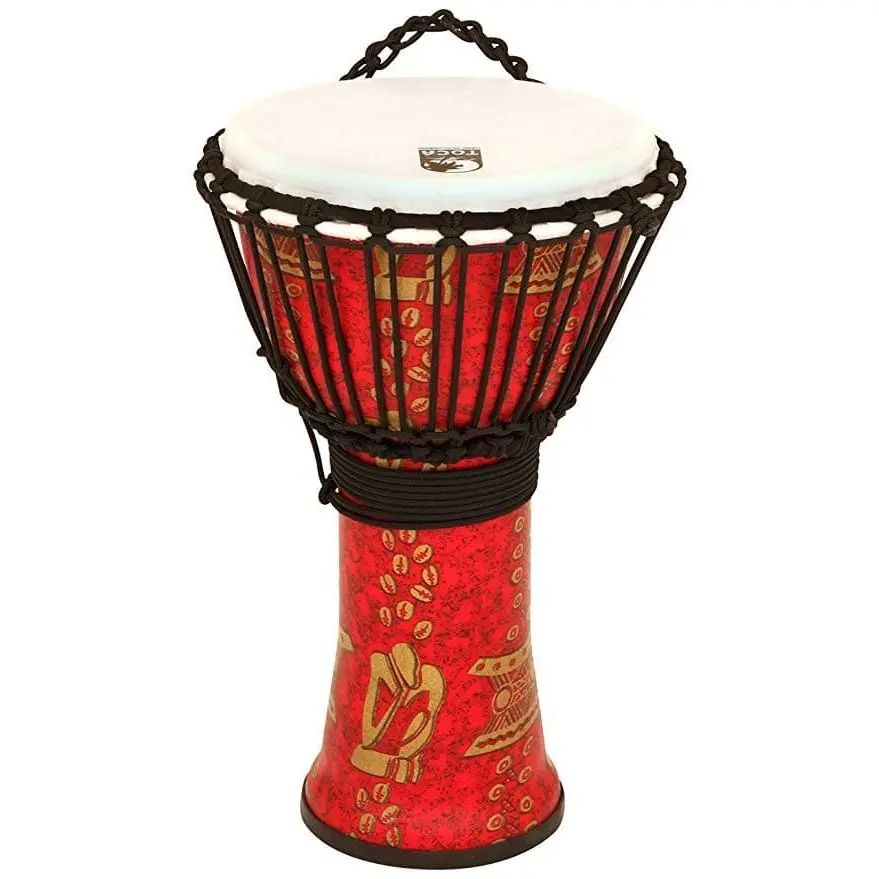 Toca Freestyle II Rope Tuned Djembe, Thinker 10"
