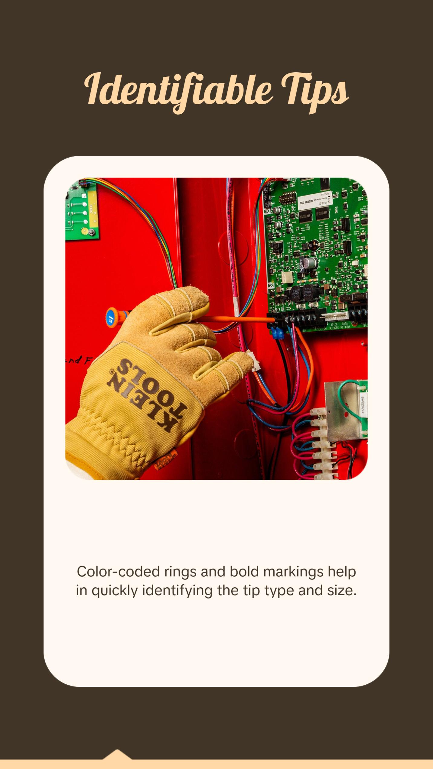 Klein Tools 85613INS Insulated Precision Screwdriver Set, 3-Piece