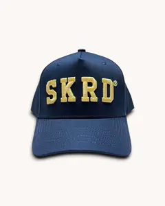 SKRD Logo Snapback Hat - Navy