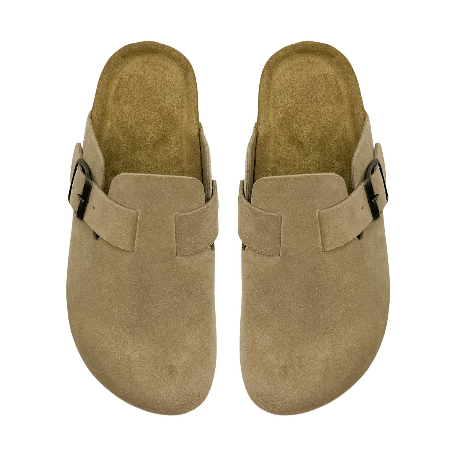 Kids' Premium Suede Clogs with Adjustable Shoes – Comfortable Retro Mules for Boys and Girls, Perfect for Casual Daily Wear & Outdoor Play
