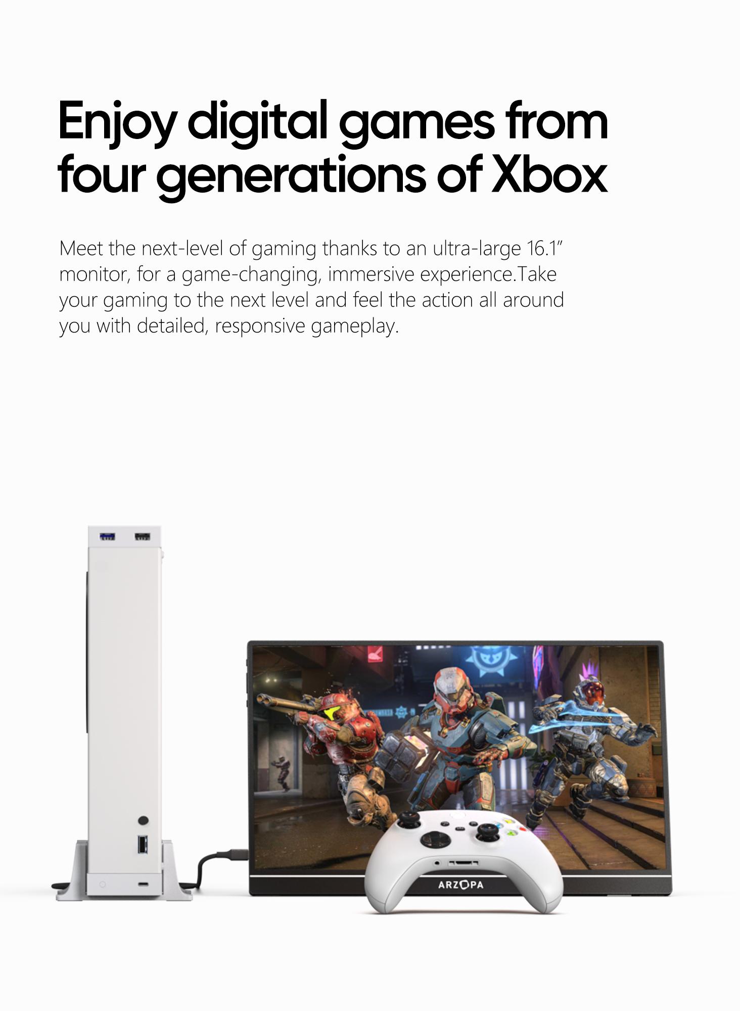 Live Only ARZOPA 16.1'' 100% sRGB 144Hz&60Hz Portable Gaming Monitor 1080P FHD Portable Monitor External Second Screen for Laptop,PC,PS5,Xbox,Switch