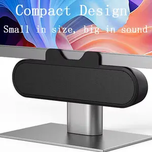 Clip Soundbar Speaker Portable USB Wired Computer TV PC Laptop Desktop Subwoofer Music Mini Caixa De Som Bocina Coluna Acoustics Compact