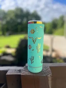 Engraved tumbler with Built-in SPEAKER and Color-Changing Lights - 20oz - Bottle, Drinkware