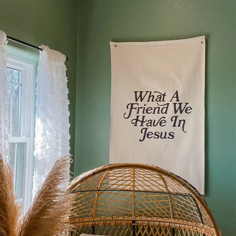 What a Friend in Jesus Tapestry