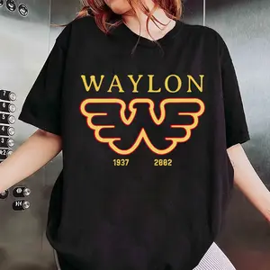 Wayylon Jennings Silver Flying Ver2 T-Shirt, Country Music Sweatshirt Hoodie