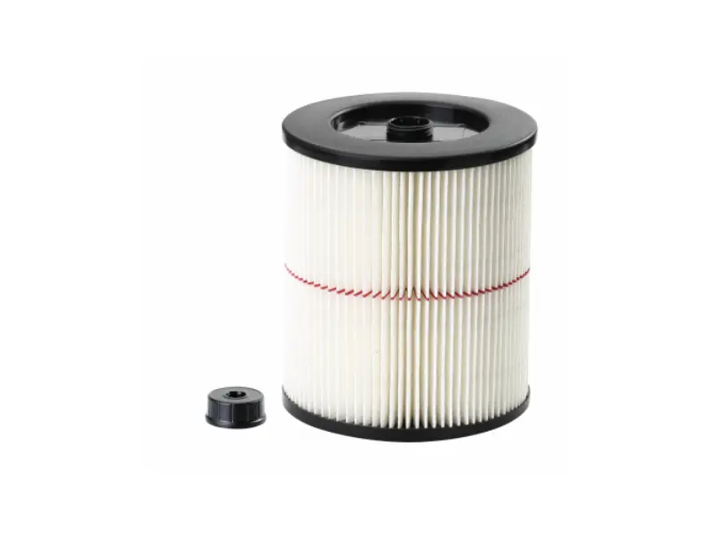 Cleva International Standard Cartridge Filter for Wet/Dry Vacs - 5-16 gal, Vacmaster & Craftsman Compatible, Efficient Filtering for Household Use