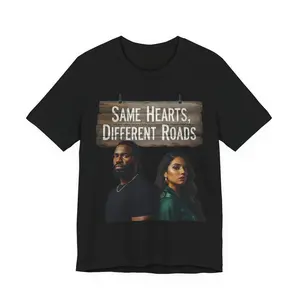 Same Hearts Different Roads Tee — “we used to talk” Photo Graphic T‑Shirt