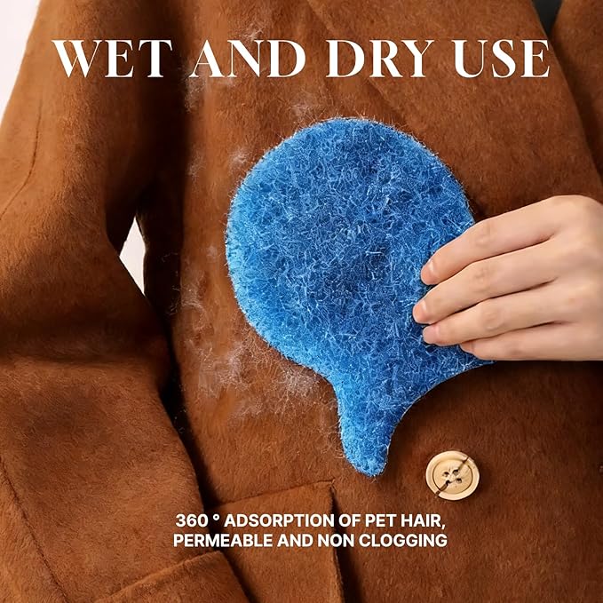 6PCS Pet Hair Remover for Laundry Washable Microfiber Catcher Removes Lint Dander from Clothes & Bedding Gentle for Washing Machine - Washer 6PCS Pet Hair Remover for Laundry Washable Microfiber Catcher Removes Lint Dander from Clothes & Bedding Gentle for Washing Machine - Washer