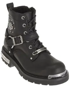 Harley Davidson Women's Becky Moto Boot Round Toe - D87048