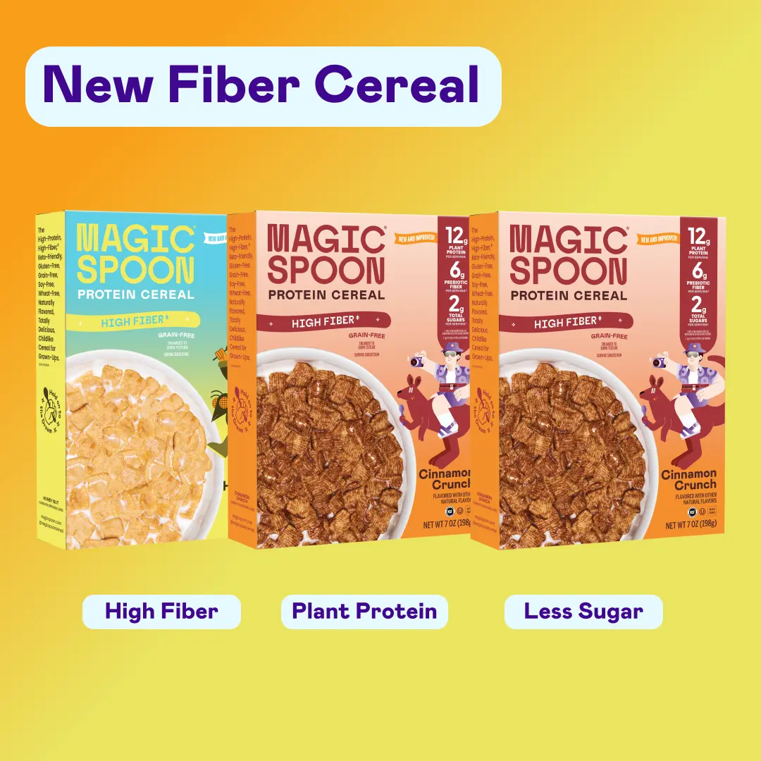 2x Cinnamon Toast, 1x Honey Nut