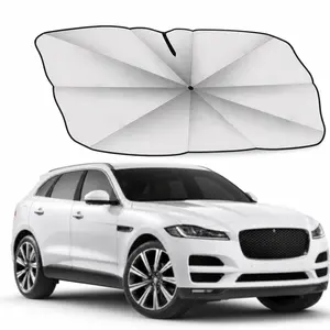 Car Sunshade Windshield Outside, Universal Car Windshield Sunshade Cover, Foldable Cooling Front Window Sun Shield, Auto Exterior Sun Protection Accessories for All Vehicles sun blocker