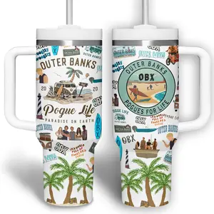 Retro Movies OBX Tumbler, Cup OBX Club Mug Fan Drinkware Gift, Gift for fan, Mug Fan Drinkware Gift