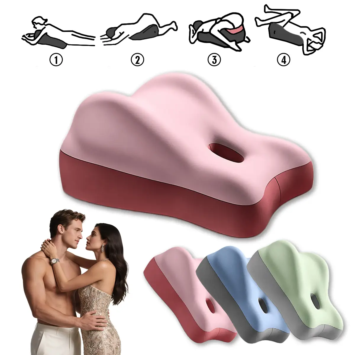 High-End Memory Foam Multifunctional Pillow ,Lumbar Support ,For Outdoor Camping, Office Cushions,Home Bedding Essentials