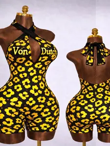 The "Y2K Icon" Signature Halter Romper