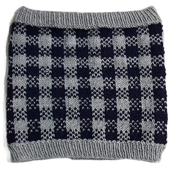 Jen Giuntoli Designs|Yarnitoli: Still Crazy For Plaid Knitted Cowl Pattern & Kit Knitted Plaid Cowl #yarnitoli #jengiuntolidesigns #whereyarnmeetsfashion #knittted #knit #knittheshit #cowl #cowlpattern #knittingpattern