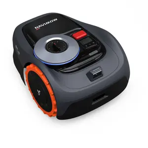 Segway Navimow i110N Robot Lawn Mower Perimeter Wire Free 1/4 Acre RTK+Vision Robotic Lawnmower, AI-Assisted Mapping, Virtual Boundary, APP Control, 58dB(A) Quiet, Multi-Zone Management Cleaning Machine