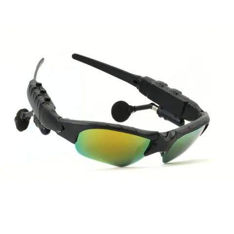 Multifunctional Audio Sunglasses - Bluetooth 5.0 Smart Wearable Glasses for Men, Polarized UV Protection Lenses, Hands-Free Call Headset, Wireless Phone Calls, Long-Lasting Battery, Adjustable Foldable Design, Charging Cable, Cleaning Cloth, Smart Glasses
