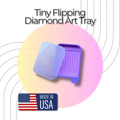 Tiny Flipping Diamond Art Tray