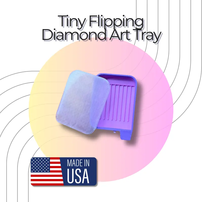 Tiny Flipping Diamond Art Tray