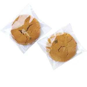 4x6 inch 200 count Clear Cookie Bags Cellophane Self Adhesive Small Candy   Bag Resealable Self Sealing Party Favors Macaron Packaging Plastic Bag