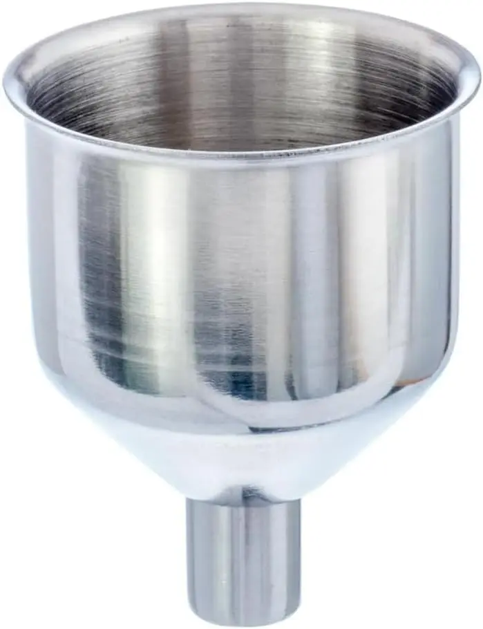 Stainless Steel Funnel for Flasks Bottles and Mini Bottles, Small Steel Drink Funnel for Filling Drinking Liquor Flask, Transferring Oil, Juice, Milk