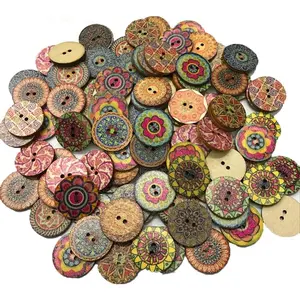 200 count  Buttons, Vintage  Buttons with 2 Holes for DIY Sewing Craft Decorative
