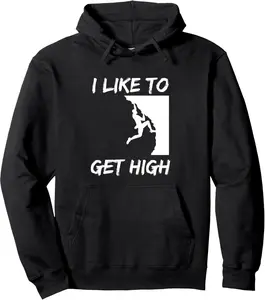 For Men Women Mountain Indoor Bouldering Pullover Hoodie