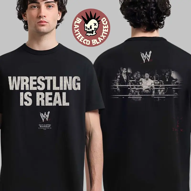 wrestling is real shirt - TikTok Shop