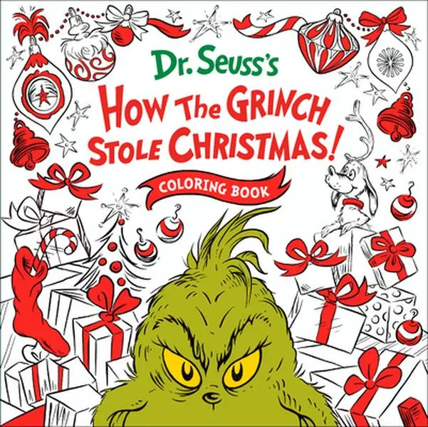 How the Grinch Stole Christmas! Coloring Book -- Random House, Paperback