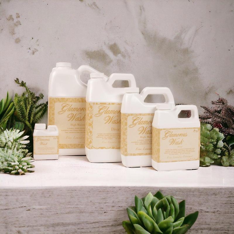 Tyler Gallon Glam Wash Laundry Detergent Diva 128 Fl Oz Non-Aerosol Floral Household Cleaning Container with 10-Year Shelf Life