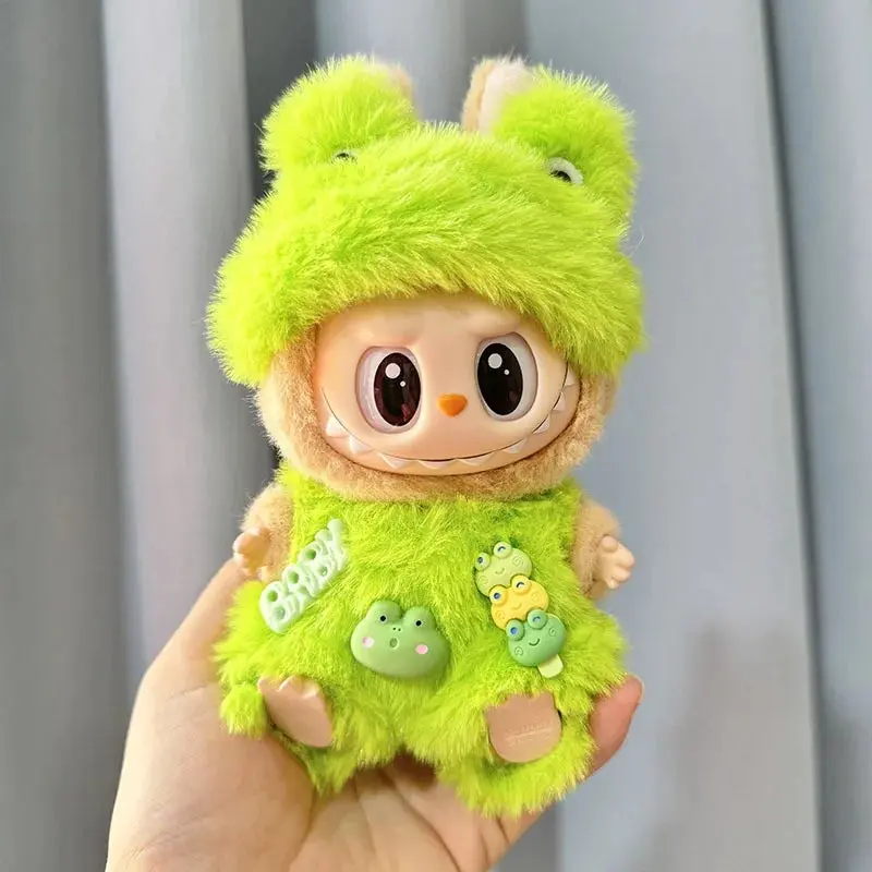 13 Styles Cute Mini Plush Doll'S Clothes Outfit Accessories Korea Kpop Exo Labubu II Idol Dolls Jumpsuit Sitting Party Clothing