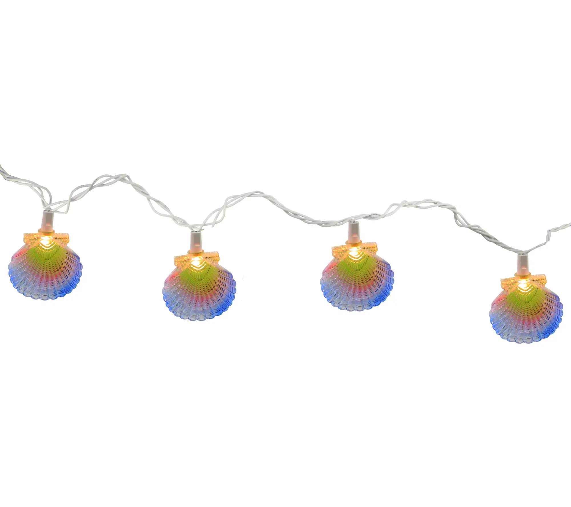 Northlight Pastel Seashell Patio and Garden Lights