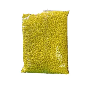1 lb Yellow beads - cuentas amarillas
