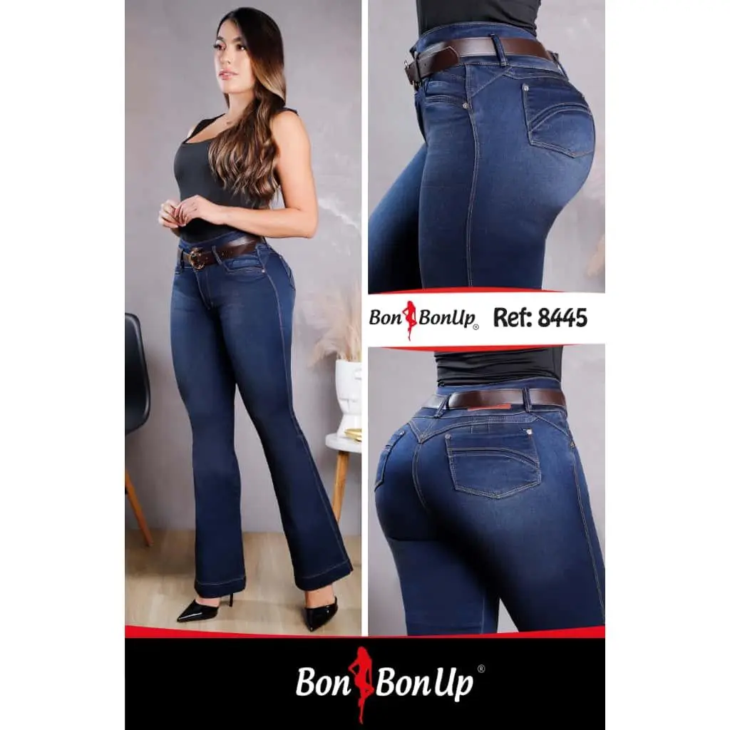 8445 BUTT-LIFT JEANS BY BON BON UP