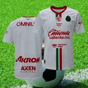 2526 Chivas De Guadalajara Away white Short Sleeve Top Football Soccer Jerseys Liga Mx