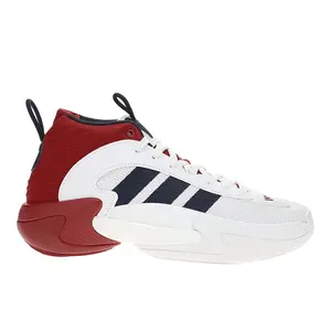 adidas Womens Exhibit Select 2.0 Mid Team Usa Basketball Sneakers Shoes - Red, White