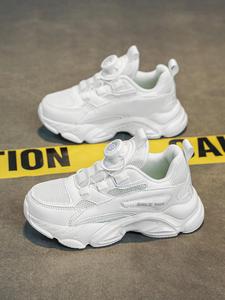 boy's sporty lightweight running shoes, casual comfortable breathable sneakers, trendy all-match sneakers for daily wear